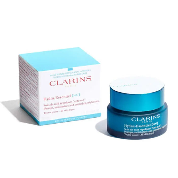Clarins Hydra-Essentiel Trattamento Notte Rimpolpante Idratante (50ml)